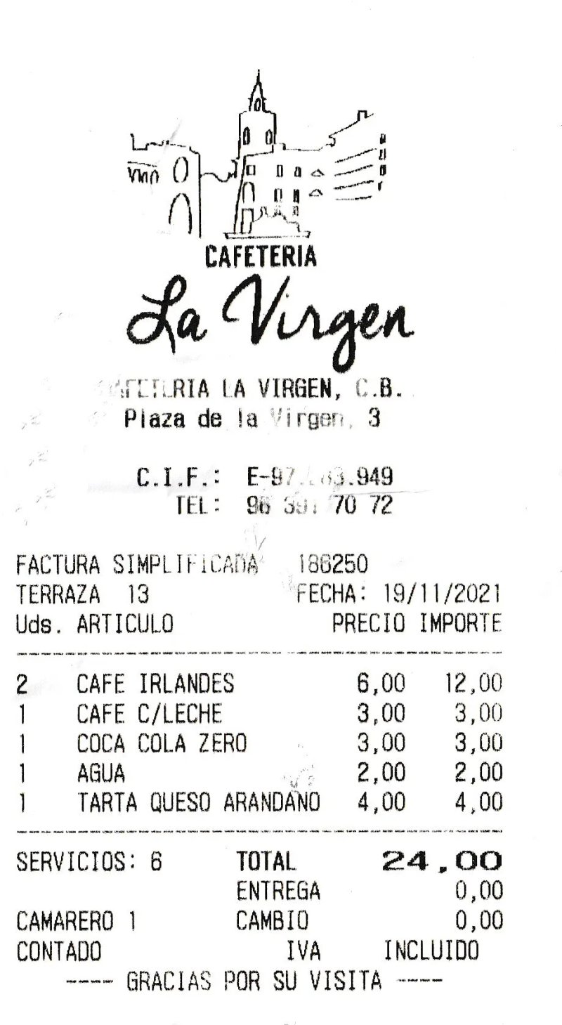 Cafeteria la Virgen