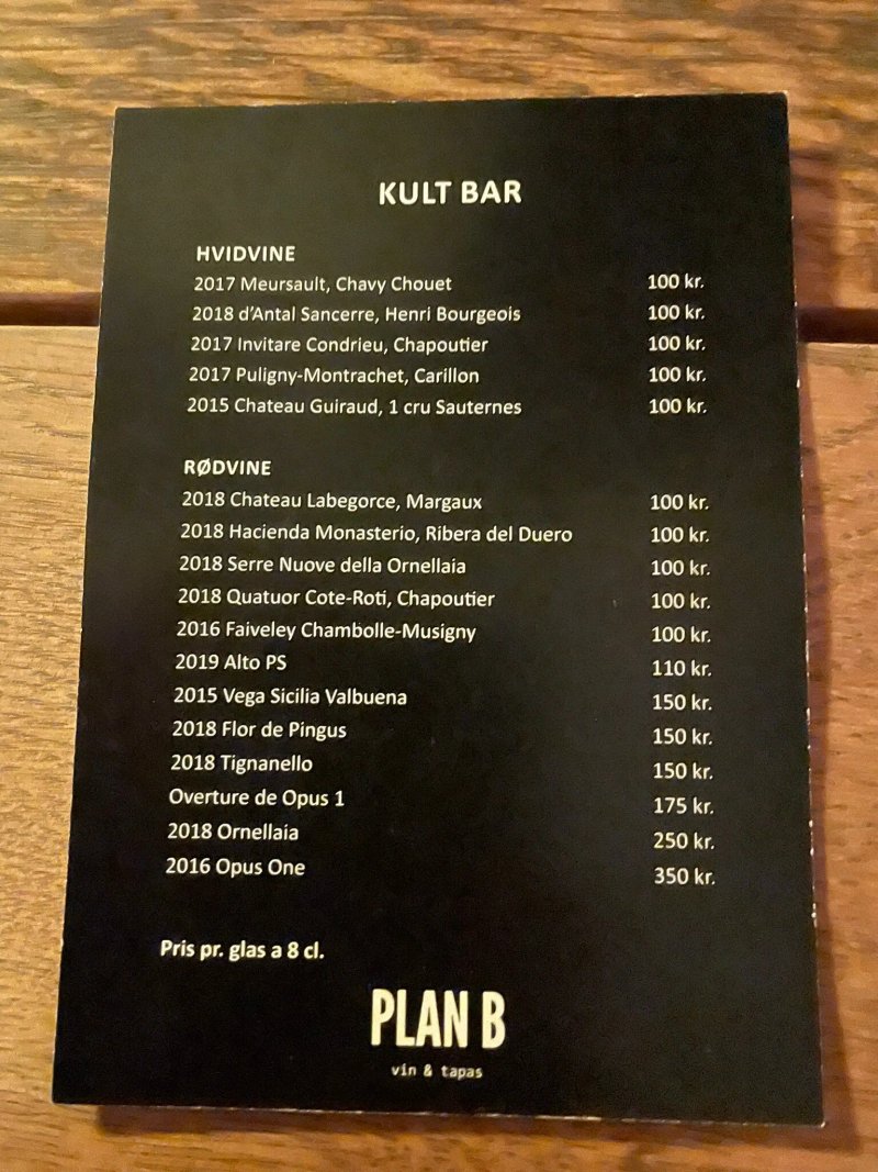 Plan B - vin & tapas