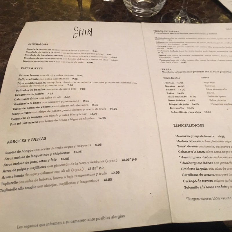 Restaurante Chin Chin