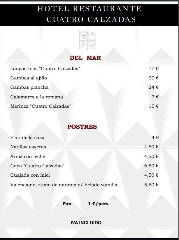 Hotel - Restaurante Cuatro Calzadas