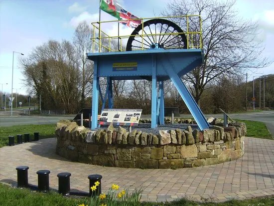 Point of Ayr Colliery Headgear Monument