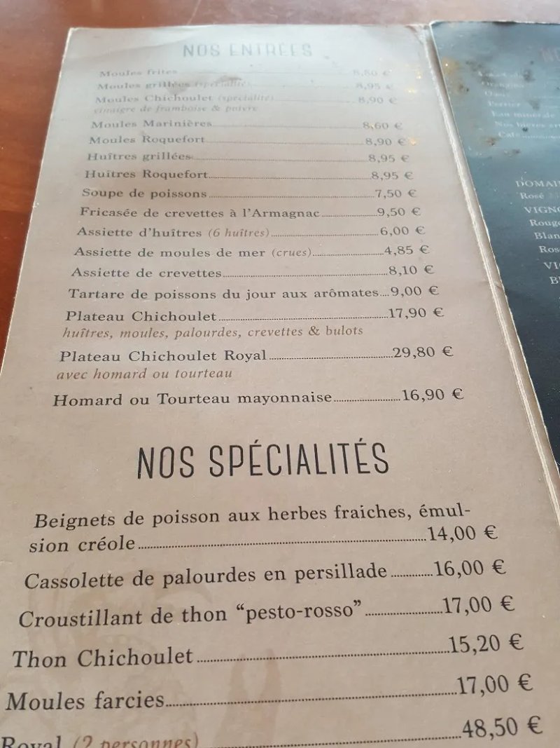La Table du Pecheur