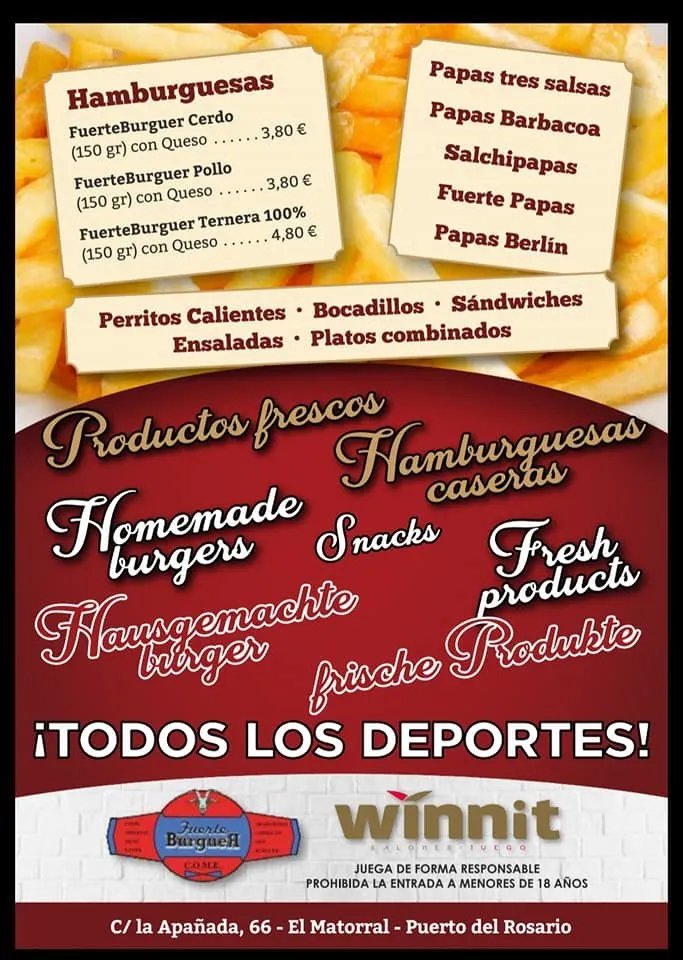 FuerteBurguer Winnit Matorral