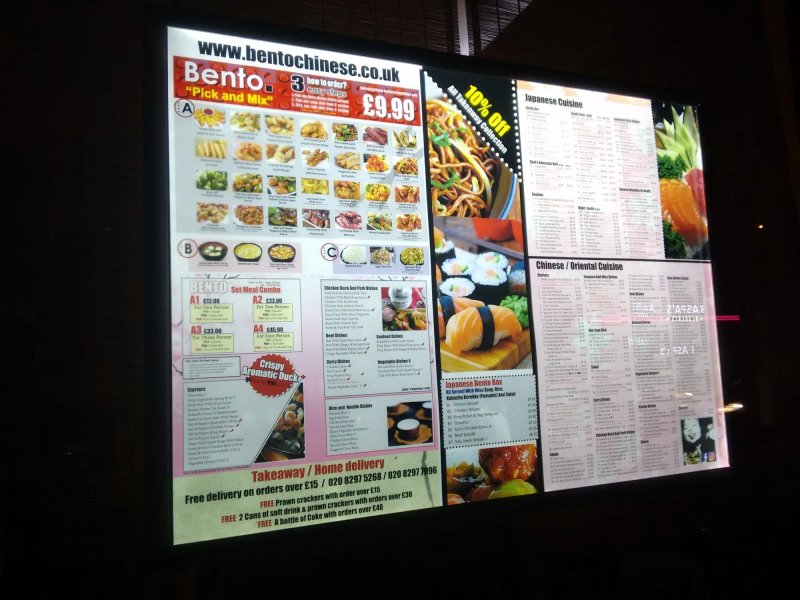 Bento Oriental Food and Japanese Cuisine