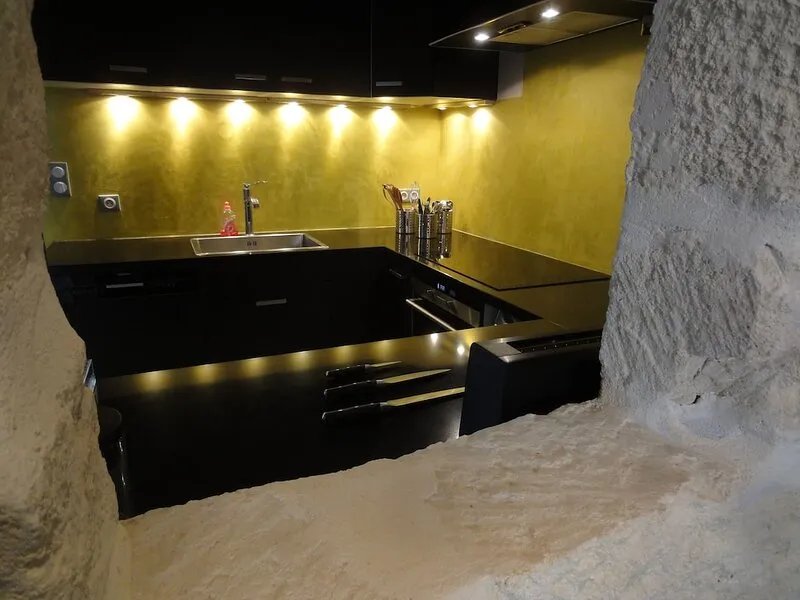 Very quiet terrace with a view, 80m² in Uzes hist. center, 2 bedrooms, AC, WIFI