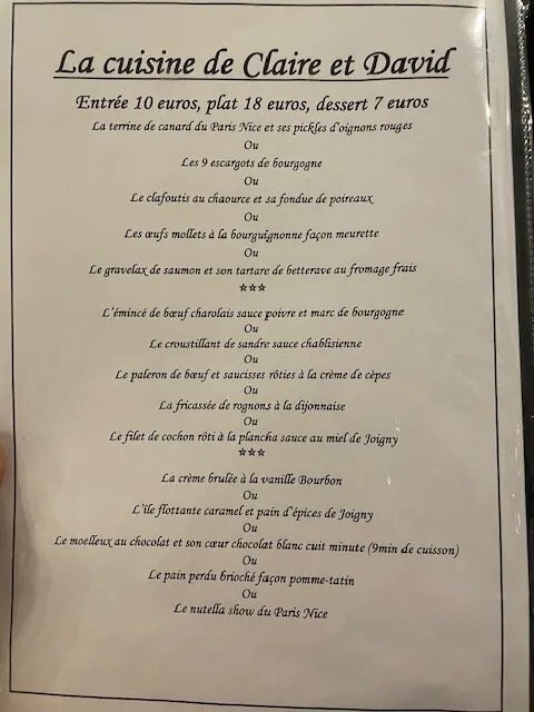 Restaurant Le Paris Nice