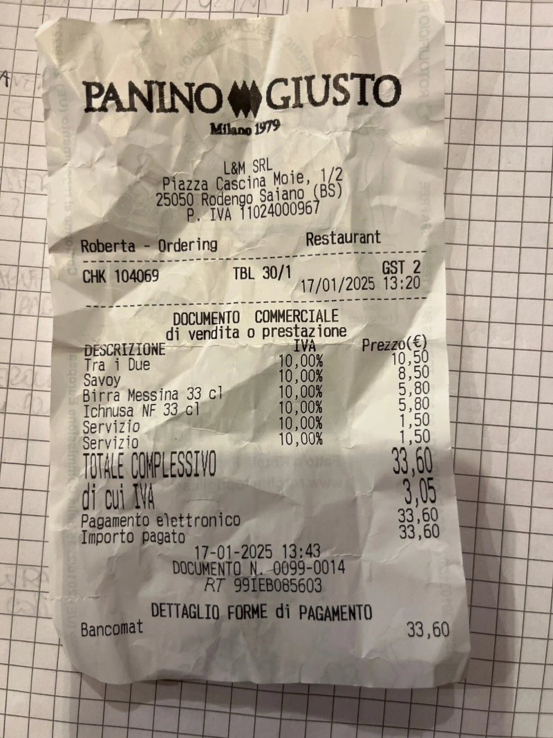 Panino Giusto Franciacorta Village