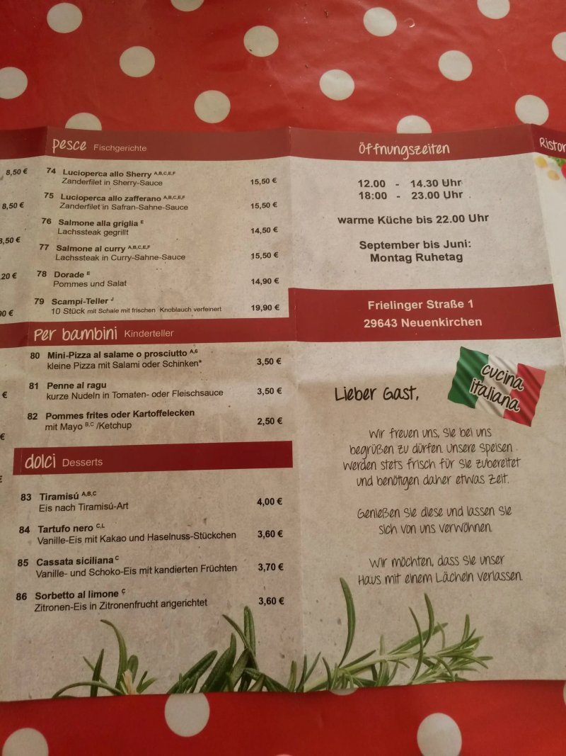 Da Toni Ristorante