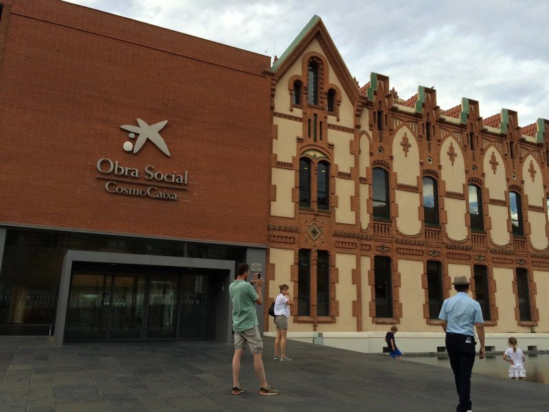 Restaurant Arcasa Cosmocaixa Barcelona