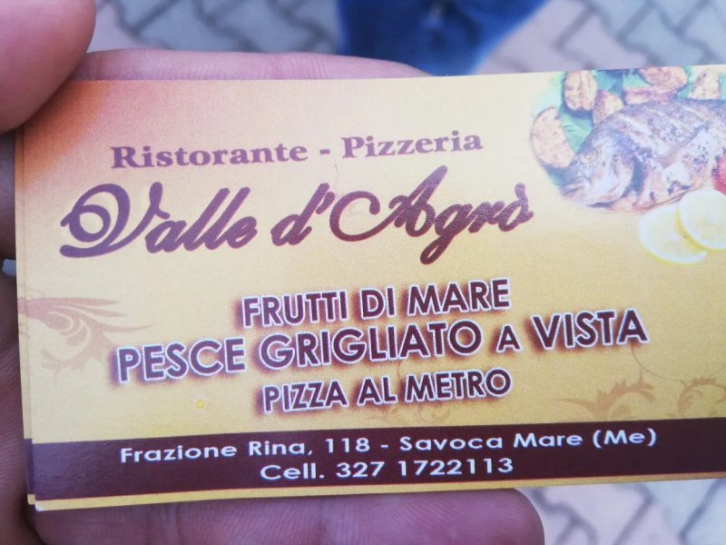 Pizzeria Ristorante Valle D'Agro