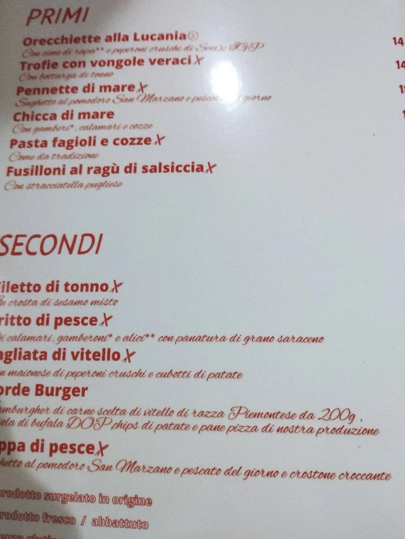Benvenuti Al Sud Ristorante Pizzeria