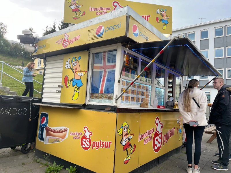 Pylsuvagninn a Akureyri