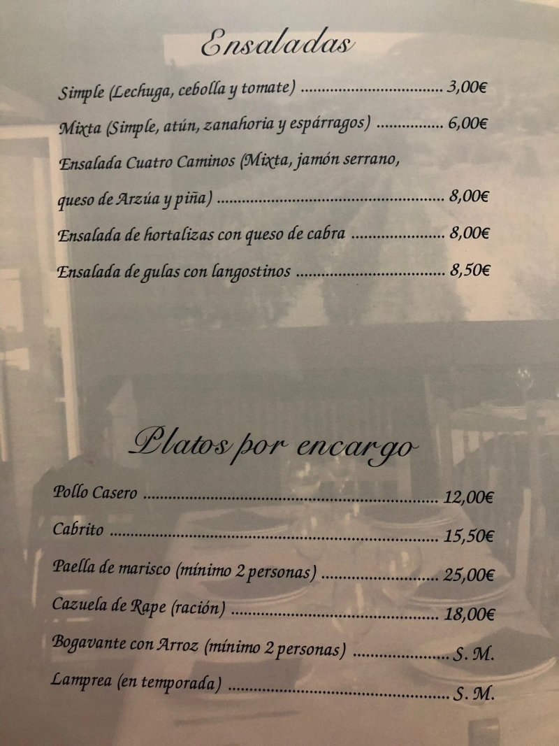 Restaurante Catro Caminos