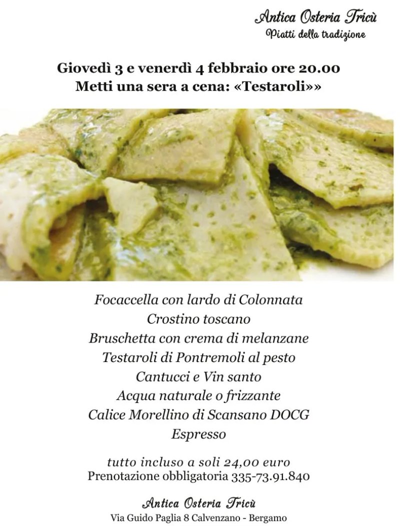 Antica Osteria Tricu