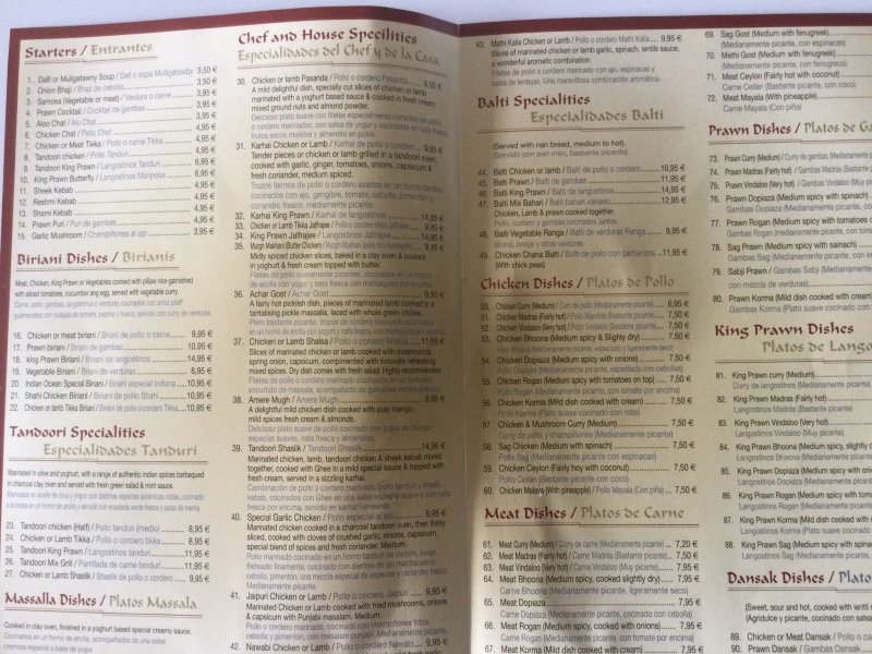 Indian Ocean Restaurant