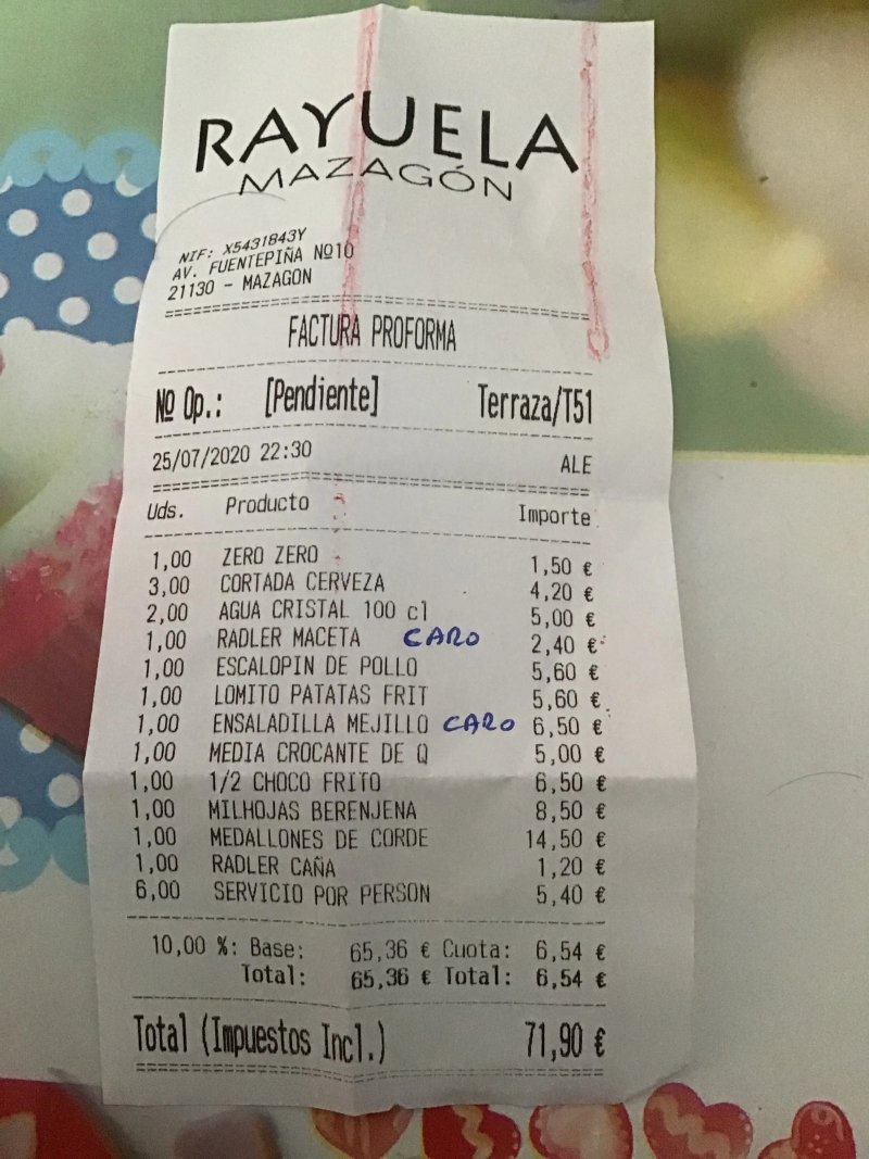 Rayuela Mazagon Restaurante