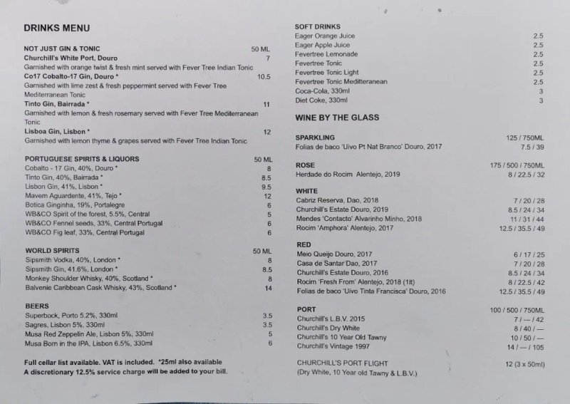 Bar Douro London Bridge