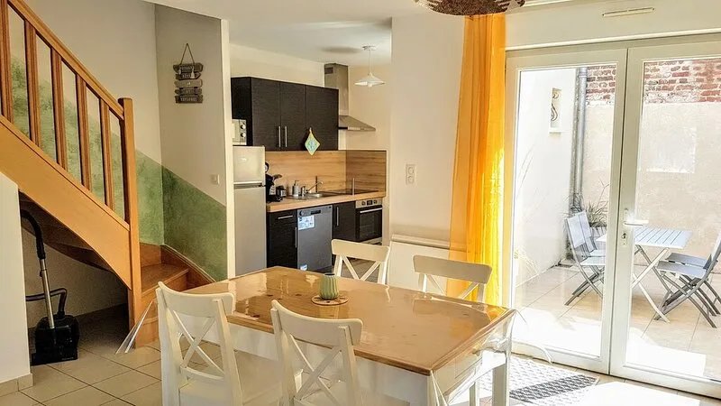 Town house for 4 people with closed parking near Berck, Le Touquet