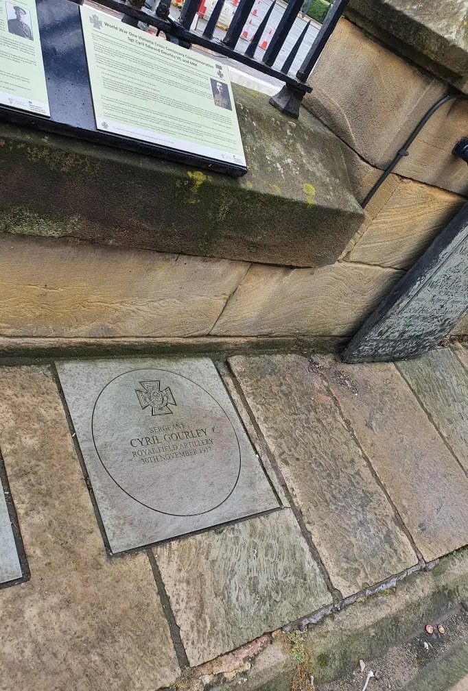 Cyril Gourley Memorial Plaque