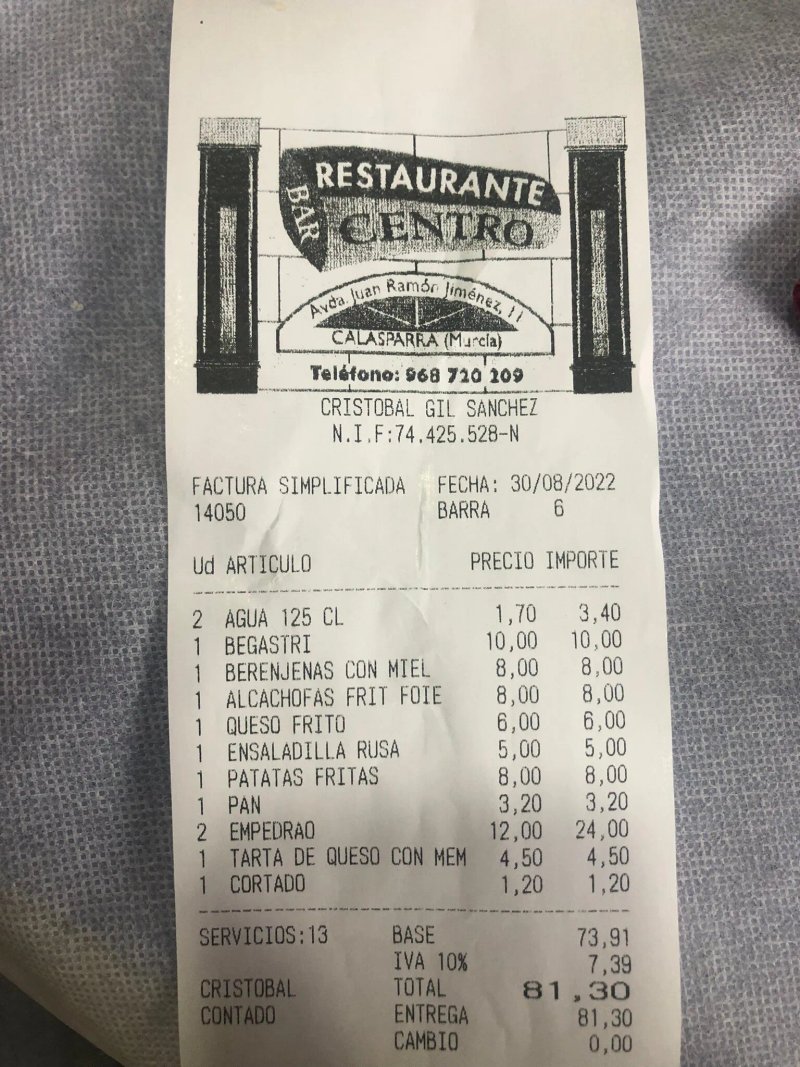Bar Restaurante Centro