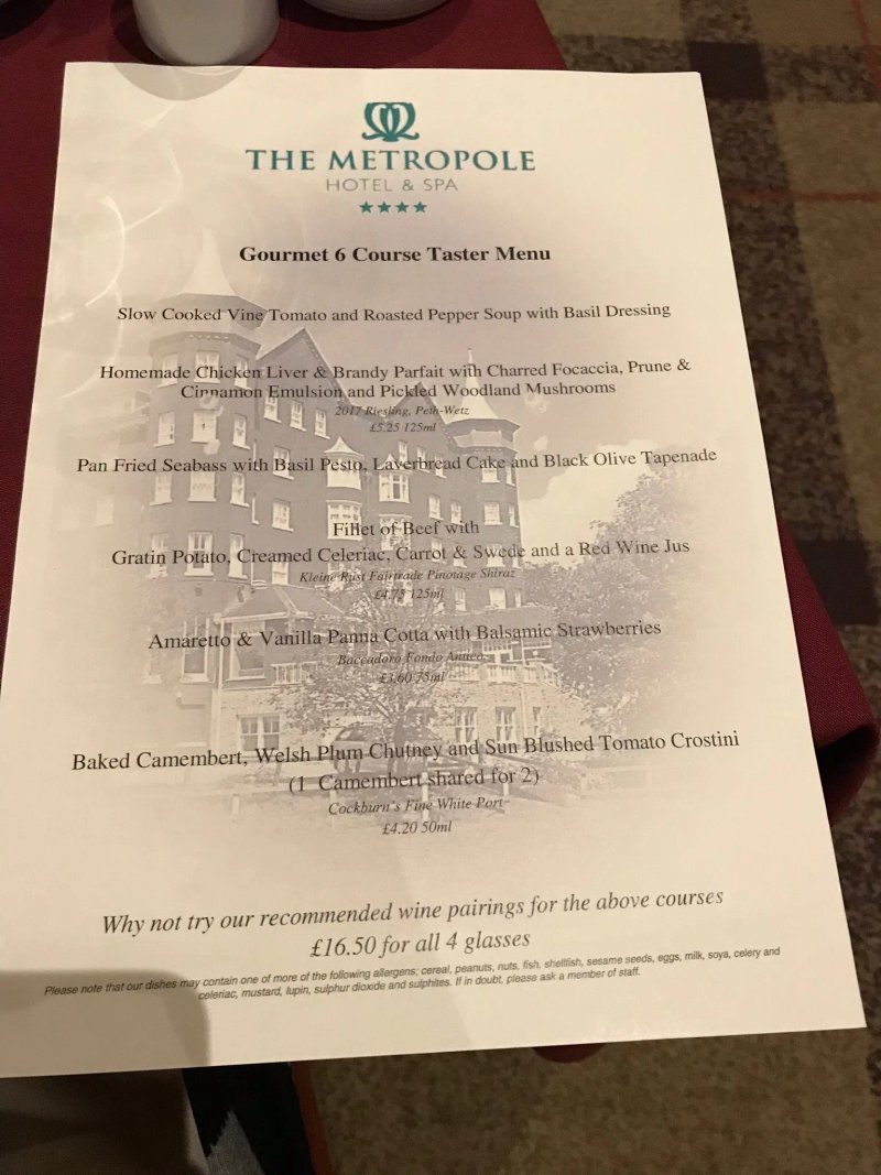 Radnor Restaurant @ Hotel Metropole