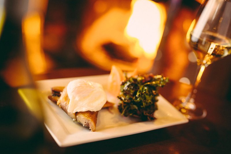 Food at The Lindisfarne Inn