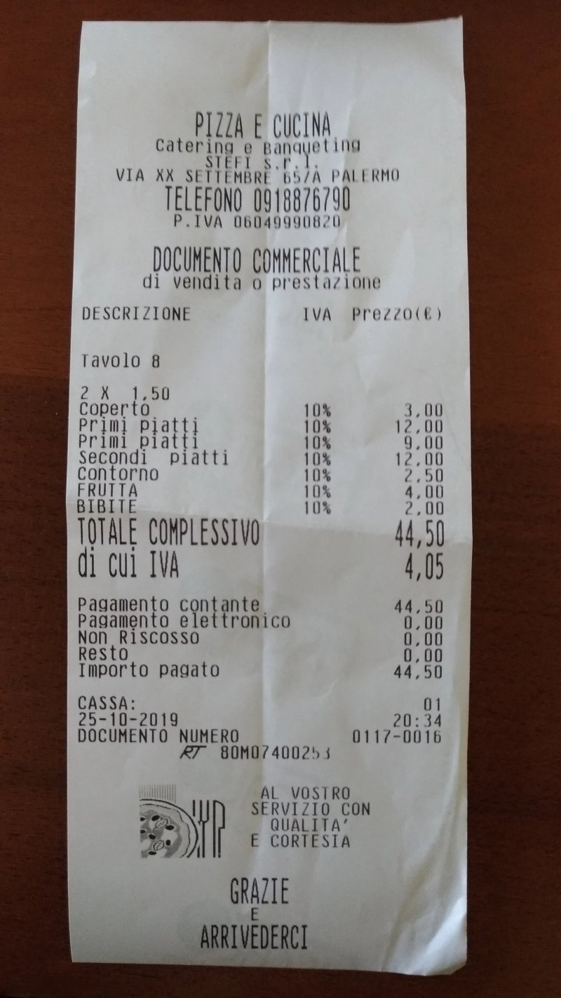 Pizza e cucina