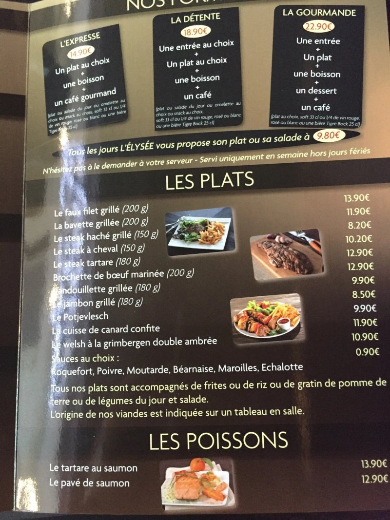 Cafe Brasserie L'elysee