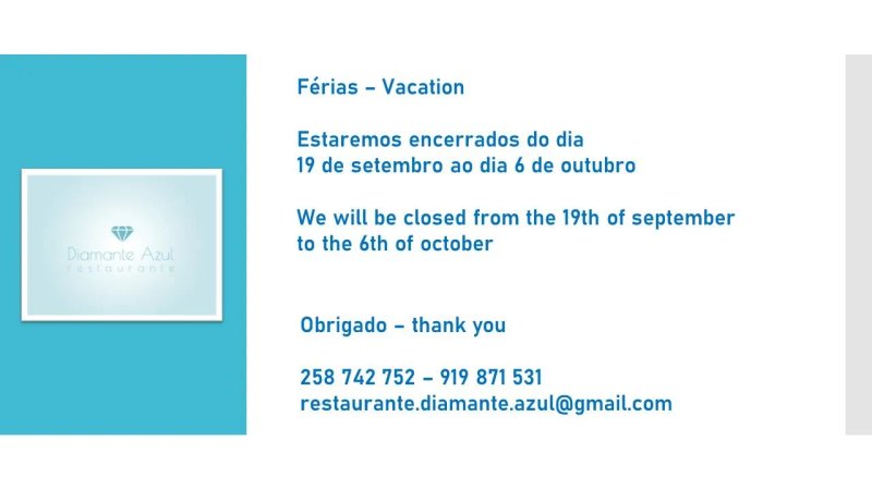 Restaurante Diamante Azul