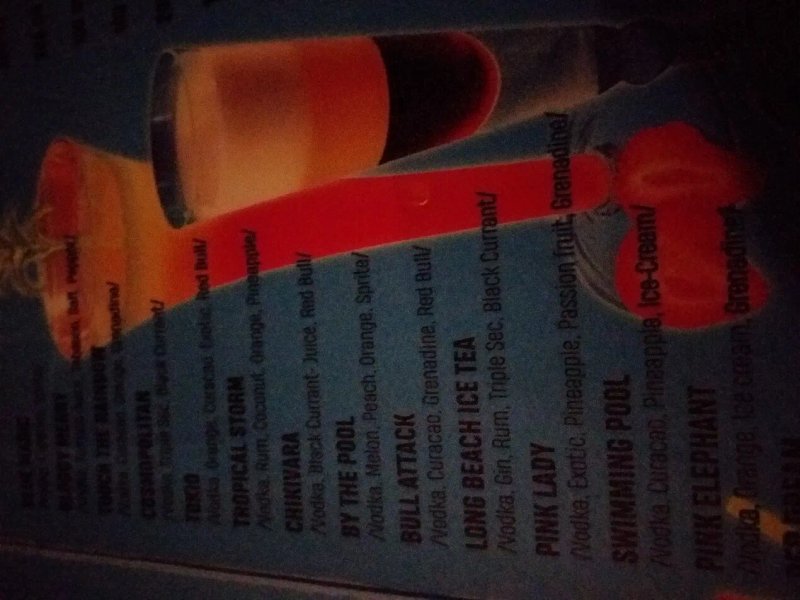 Coctail Bar Hawaii