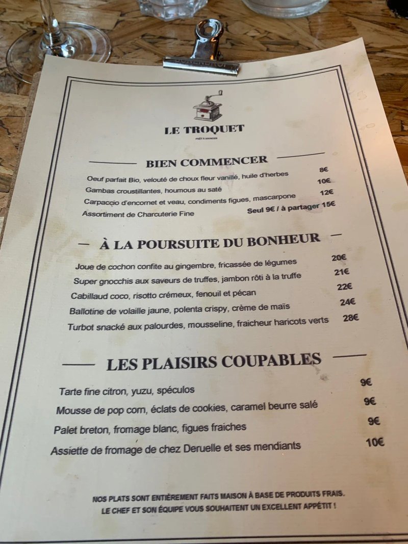 Le Troquet