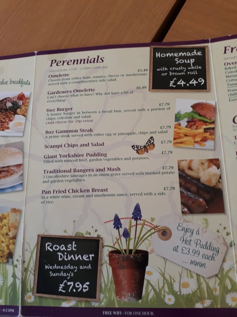 Pennells Garden Centre Restaurant