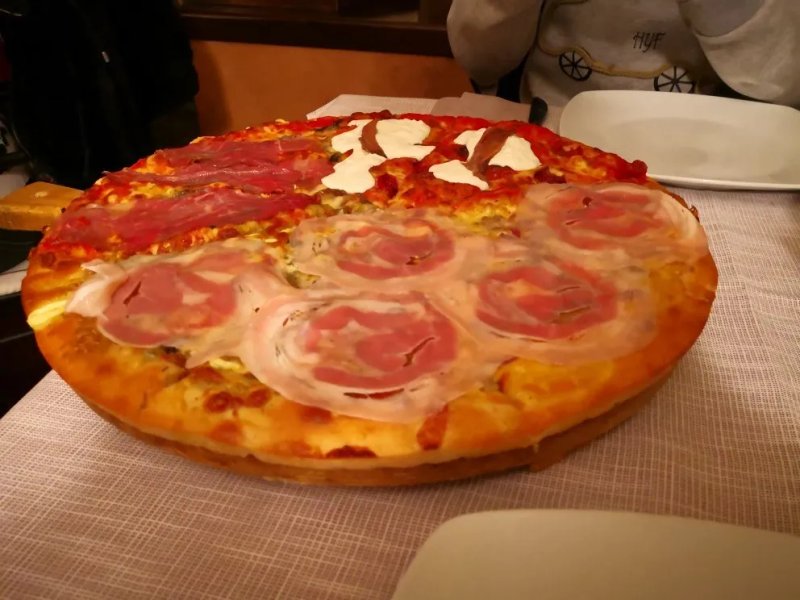 Pizza Per Caso Le Quattro Coppe