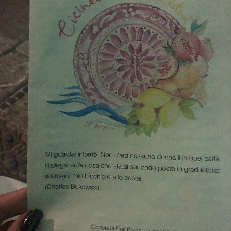 Cicinedda fruit bistrot
