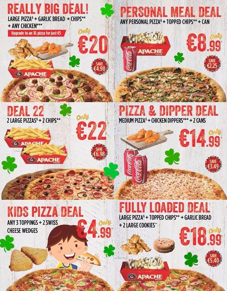 Apache Pizza Monaghan