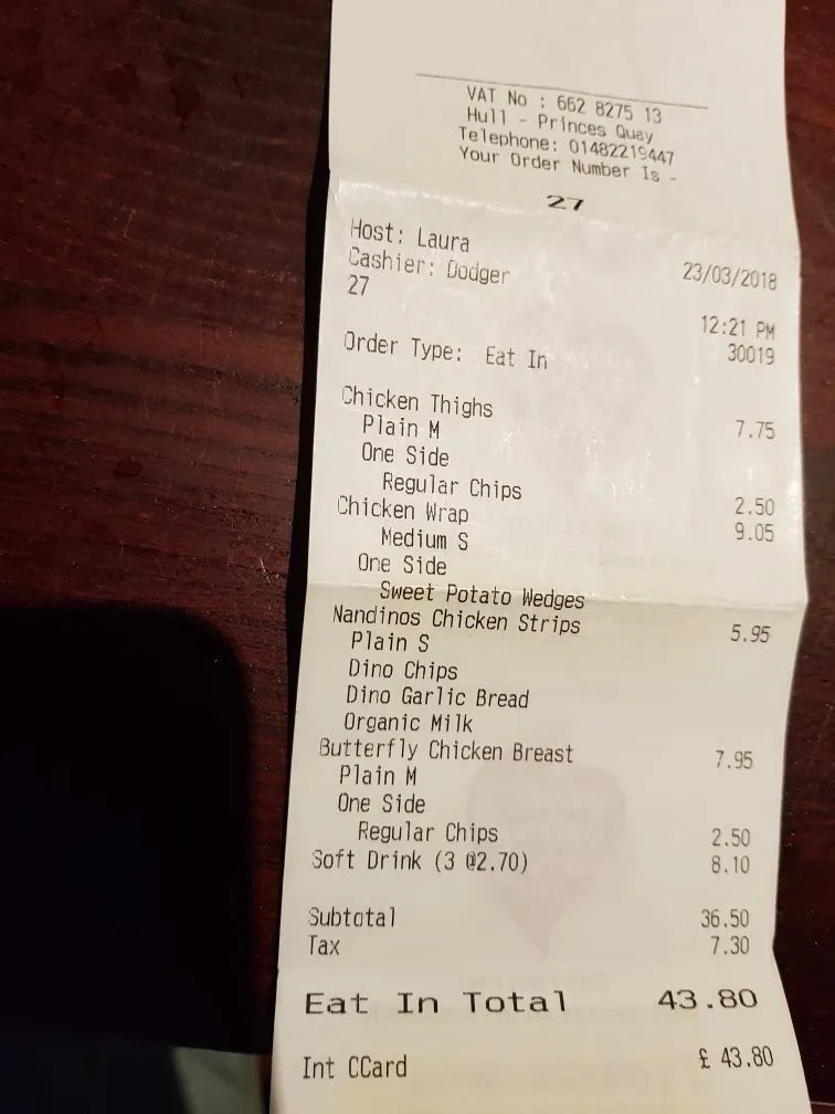 Nando's Hull - Princes Quay