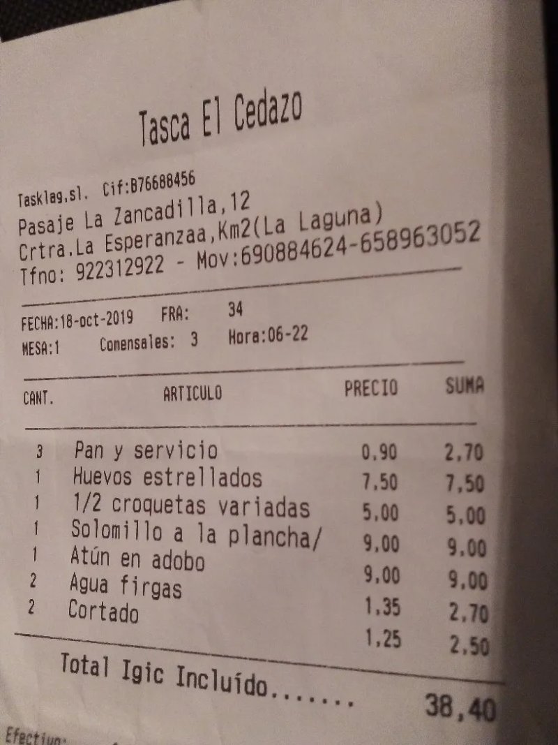 Tasca El Cedazo