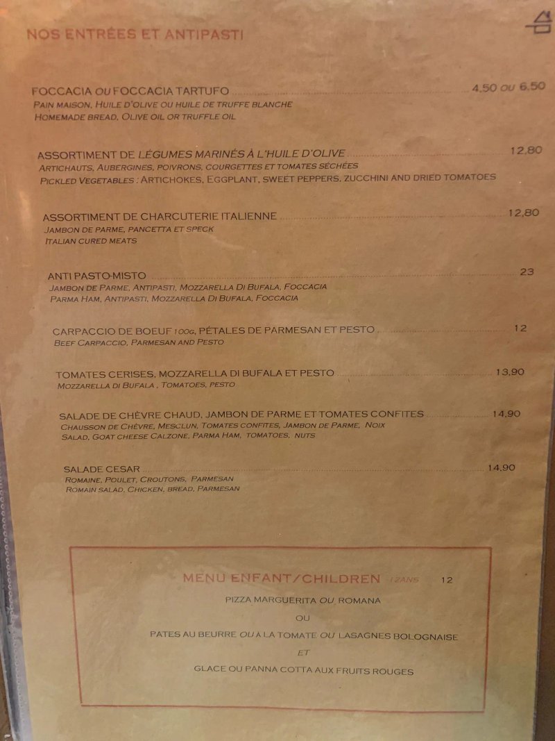 La Trattoria