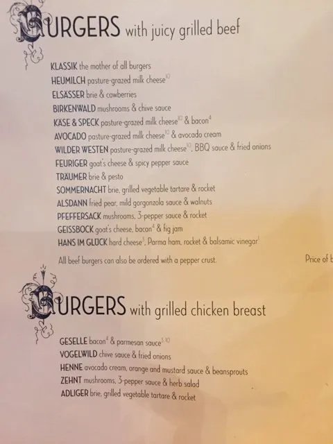 HANS IM GLUECK Burgergrill & Bar