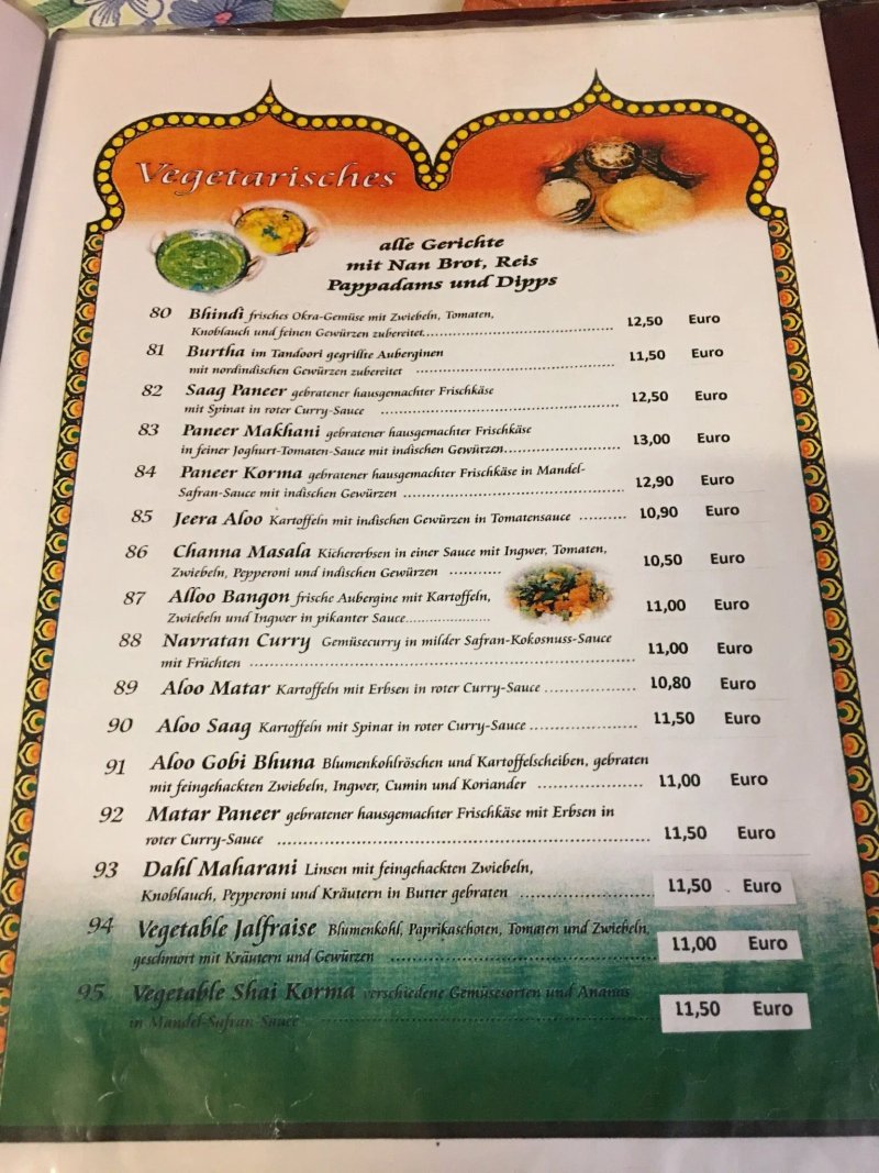 Indisches Restaurant Maharani