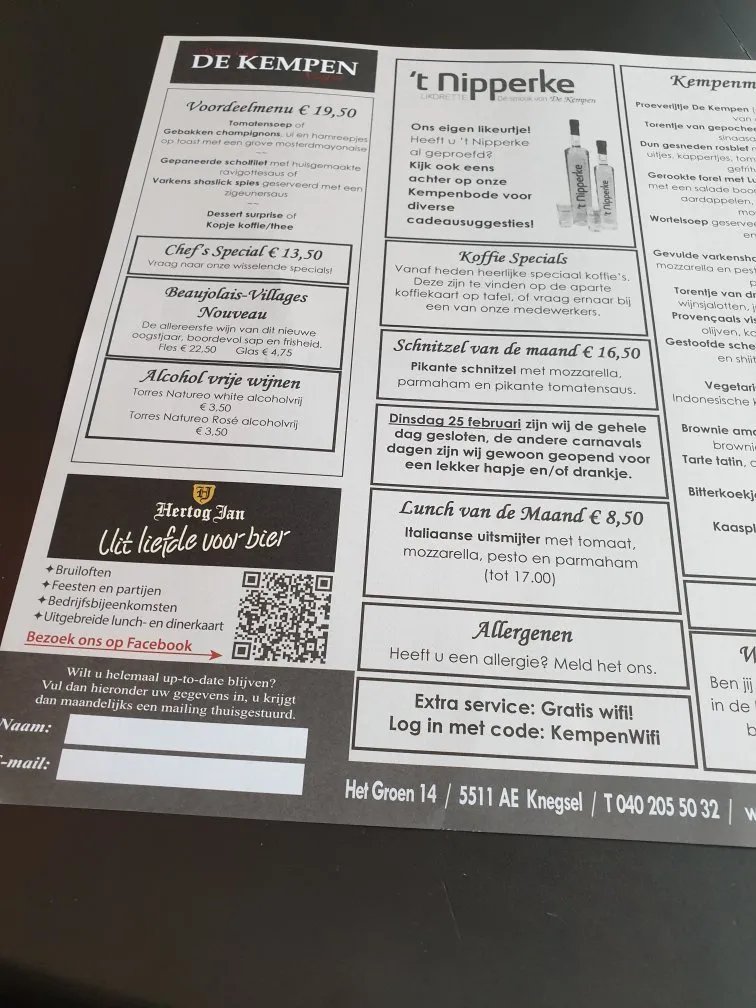 Dinee Cafe de Kempen