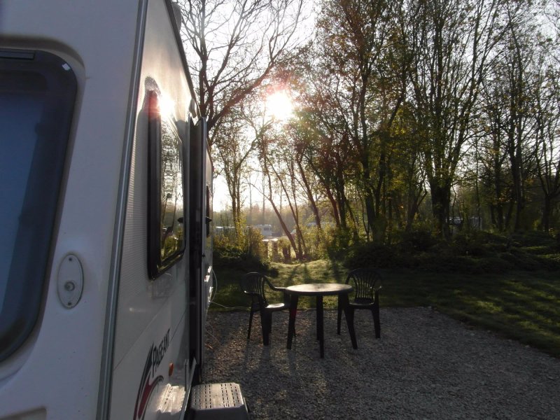 Cirencester Park Caravan and Motorhome Club Campsite