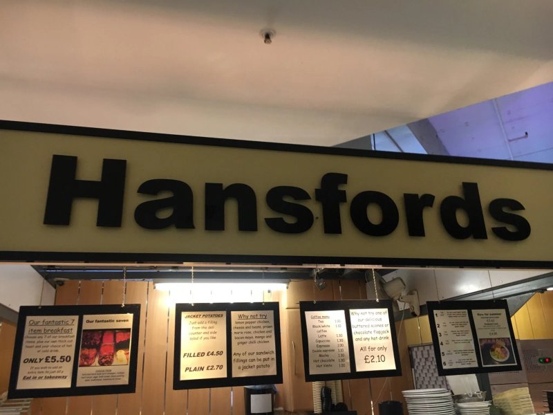 Cafe Manchester by Hansfords