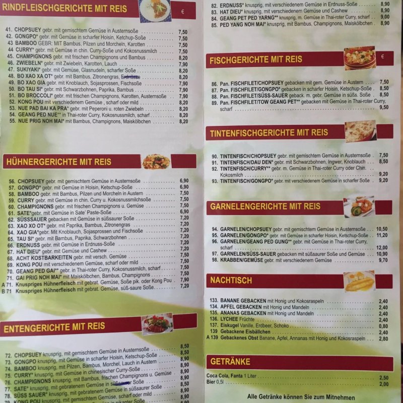 China Restaurant Bambus