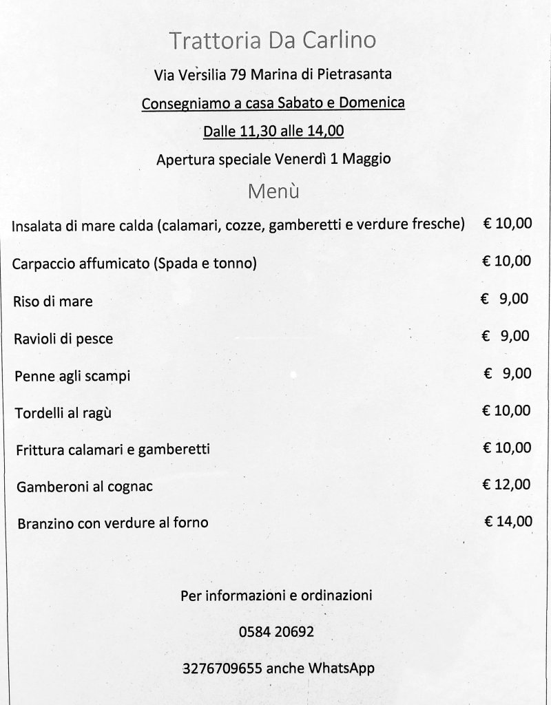 Trattoria Da Carlino