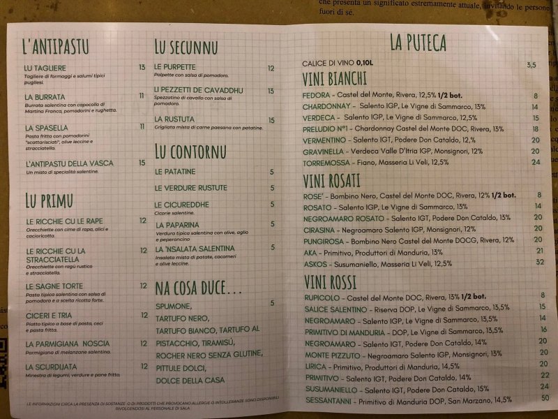 Trattoria La Vasca 1562