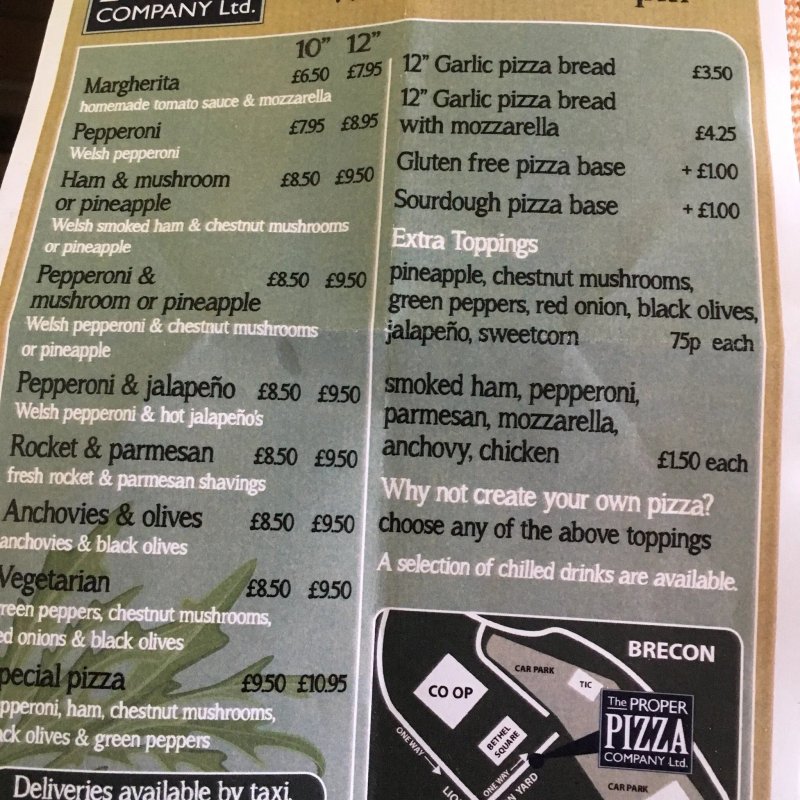 Proper Pizza Company Limited