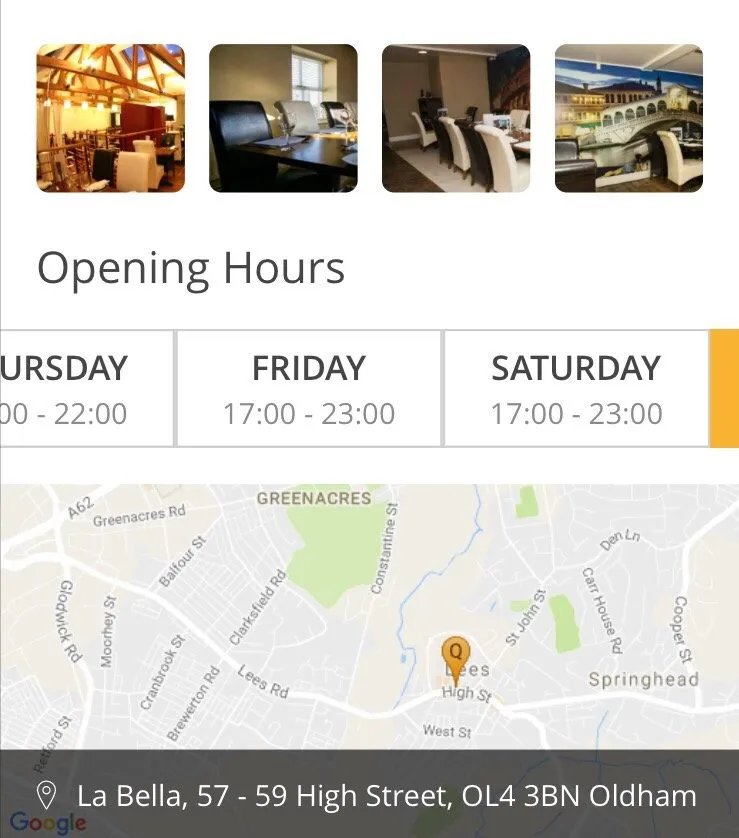 La Bella Italian Restaurant