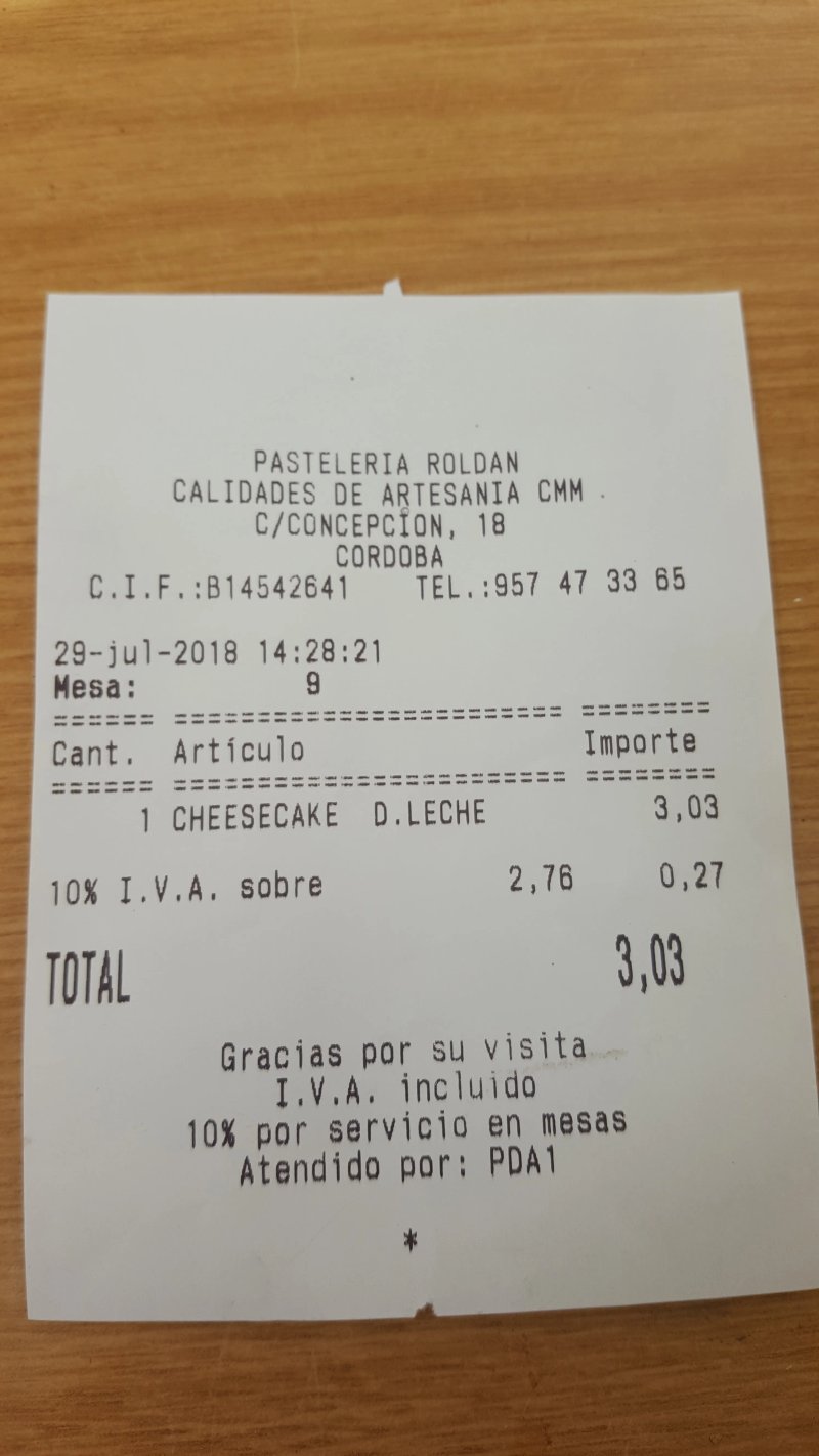 Pastelerias Roldan