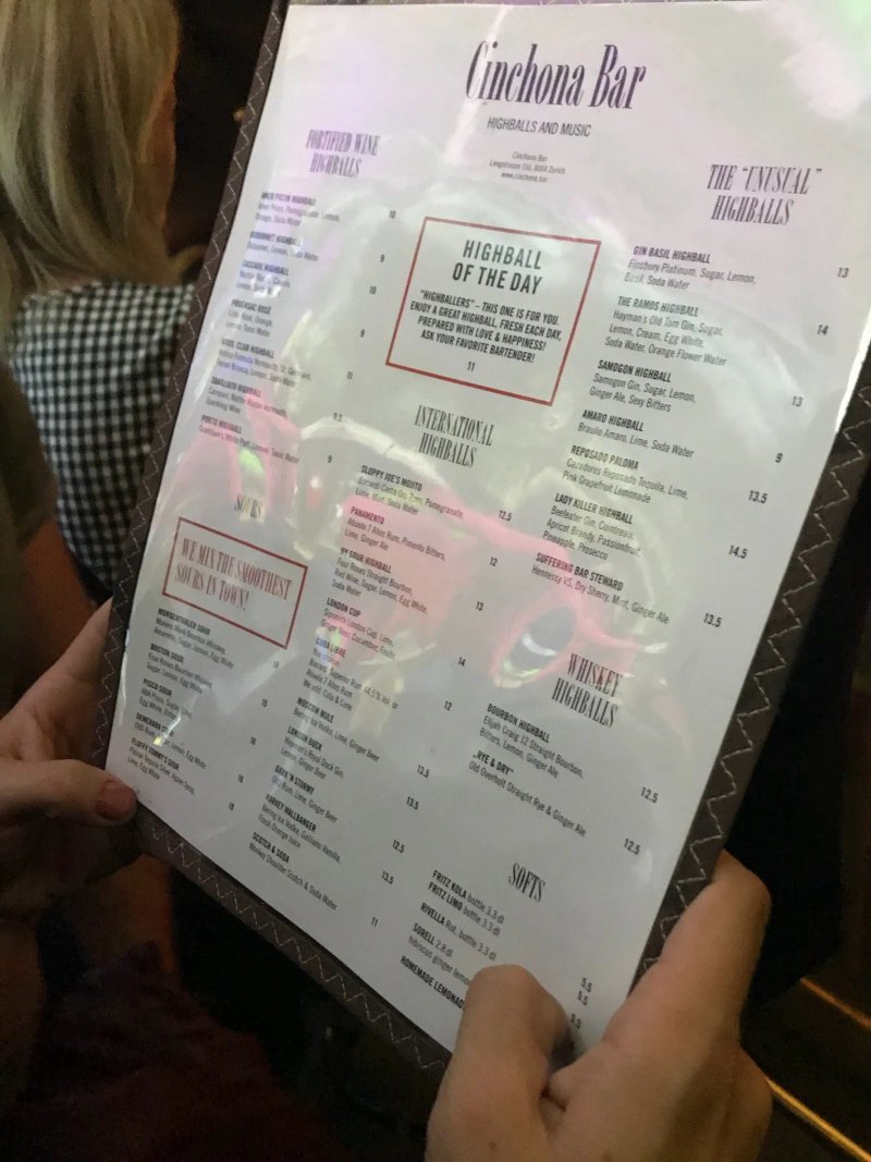 Cinchona Bar